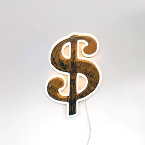 Dollar Sign Neon Sign