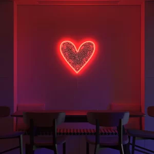 Love Heart Neon Sign