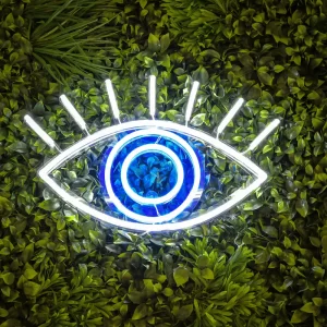 Lucky Eye Neon Sign