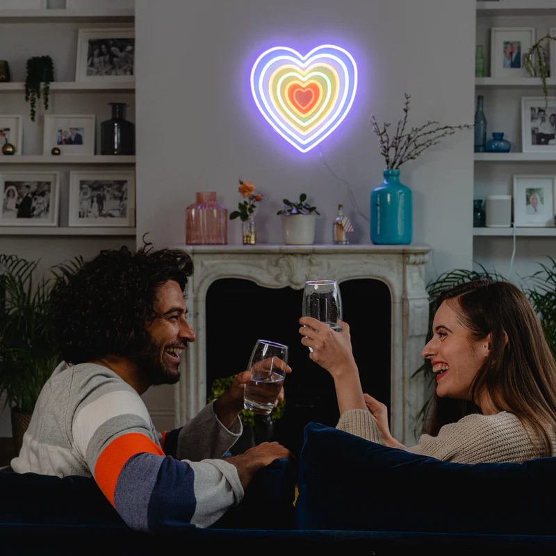 Unlimited Heart 4 Unlimited Heart Neon Sign - Custom Neon Lights (18In x 18In) - Image 5