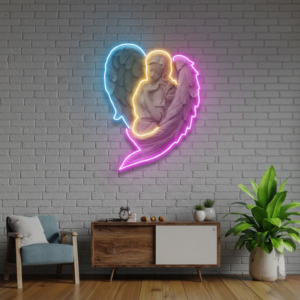 amazing black hotrod truck personalised neon light | custom neon signs, led name lights for room (copy)