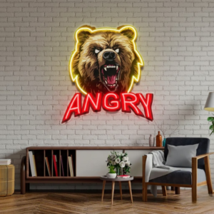 angel led neon custom neon lights with uv print | led neon sign board & neon name signs (copy)