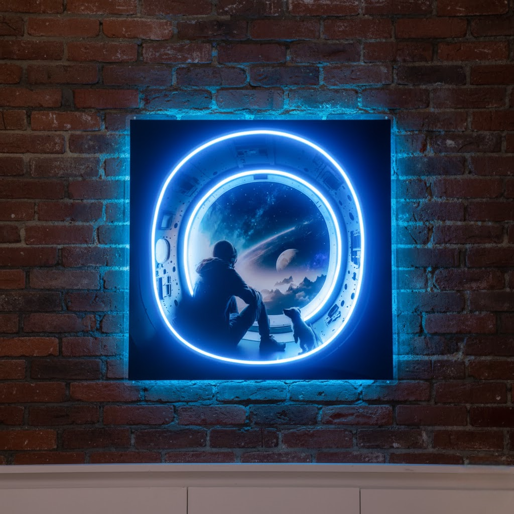 astronaut in space glow your space with custom uv print neon signs & led lights (copy) astronaut in space glow your space with custom uv print neon signs & led lights (copy)