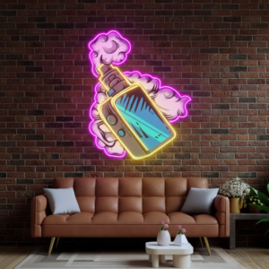 boss monkey neon sign board with uv print | custom led neon lights for shops (copy)