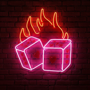 decor skull uv print led neon sign board | custom neon lights for room & shop sign (copy)